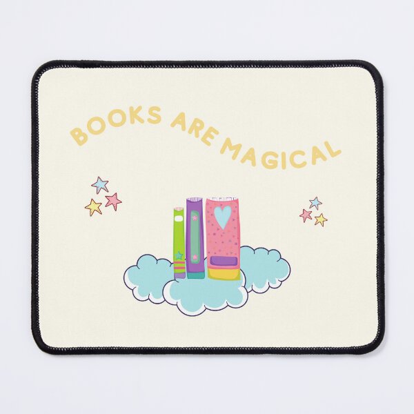 Item preview, books are magical bookish artwork designed and sold by bookdrunk.