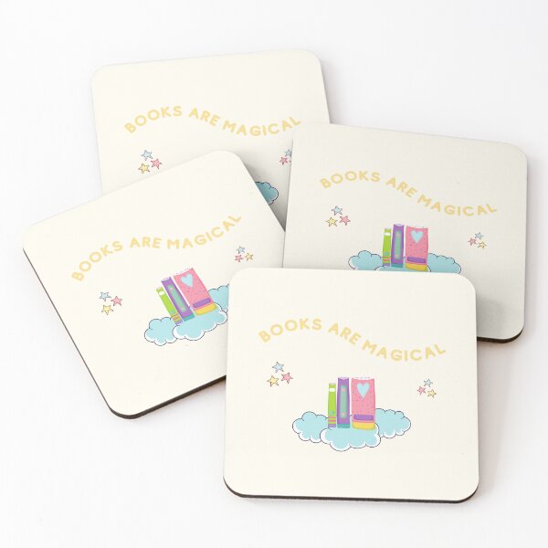 Item preview, books are magical bookish artwork designed and sold by bookdrunk.