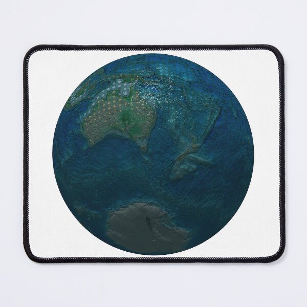 Item preview, No borders Map - Earth Globe 10 designed and sold by maptheclouds.