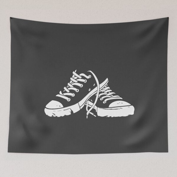 Item preview, Sneakers black- white  designed and sold by Monikatees.
