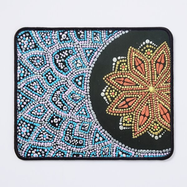 Item preview, moon and star mandala designed and sold by Laura García Pérez.