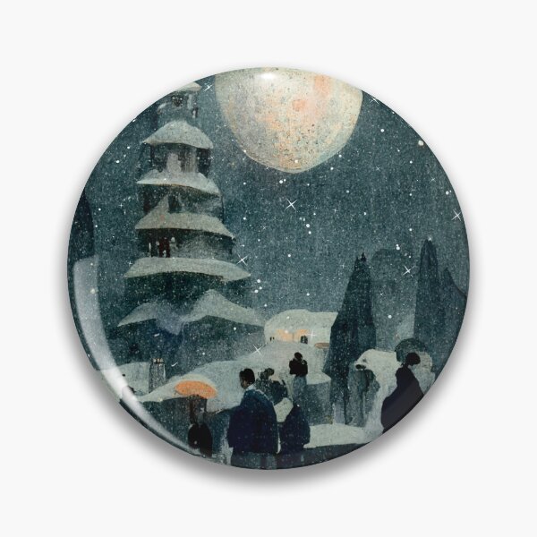 Item preview, Fantasy Winter Snow Scene designed and sold by madtoyman.