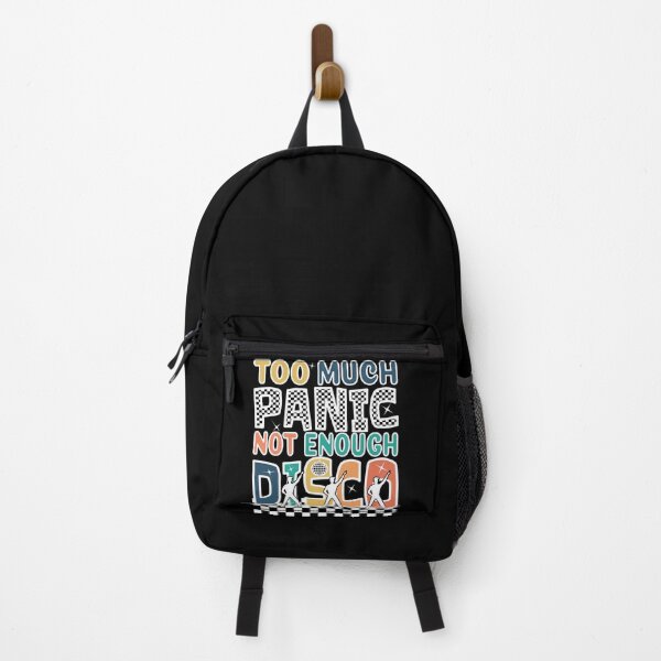 Item preview, Retro Vintage Too Much Panic Not Enough Disco designed and sold by SunnyBrand.