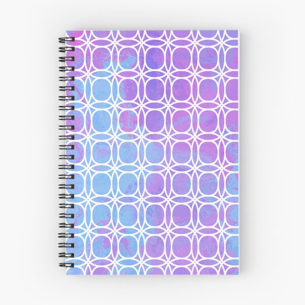 Item preview, Geometric Purple  blue marble effect pattern  designed and sold by TipTopTapo.