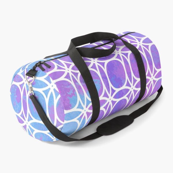 Item preview, Geometric Purple  blue marble effect pattern  designed and sold by TipTopTapo.
