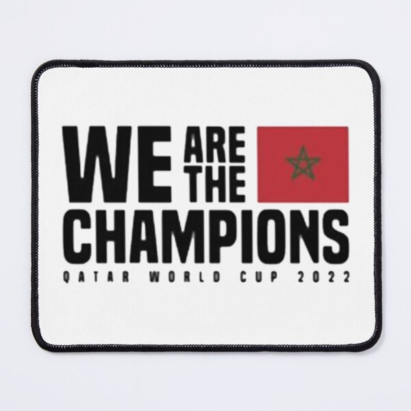 Item preview, We Are The Champions Qatar World-Cup 2022 Morocco designed and sold by THE-TFG.