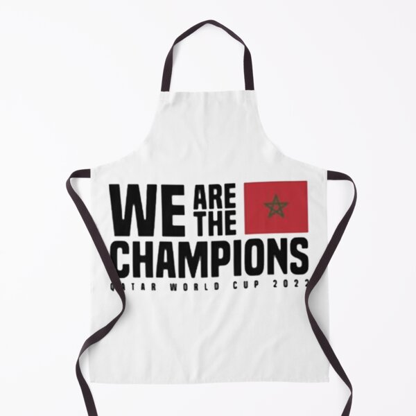 Item preview, We Are The Champions Qatar World-Cup 2022 Morocco designed and sold by THE-TFG.