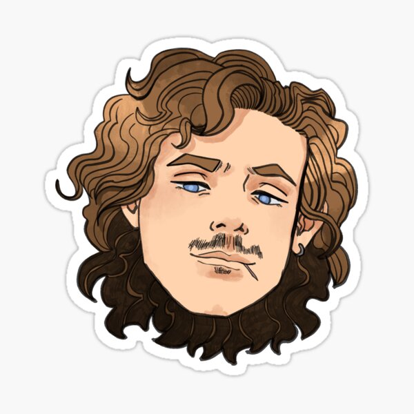 Item preview, Billy Hargrove Stickers designed and sold by PastelMilky.