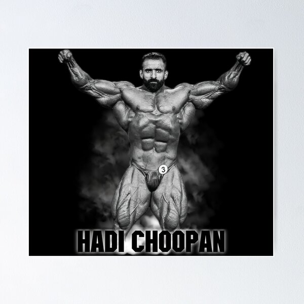 Artikel-Vorschau von Hadi Choopan Bodybuilder, designt und verkauft von almeapparel.