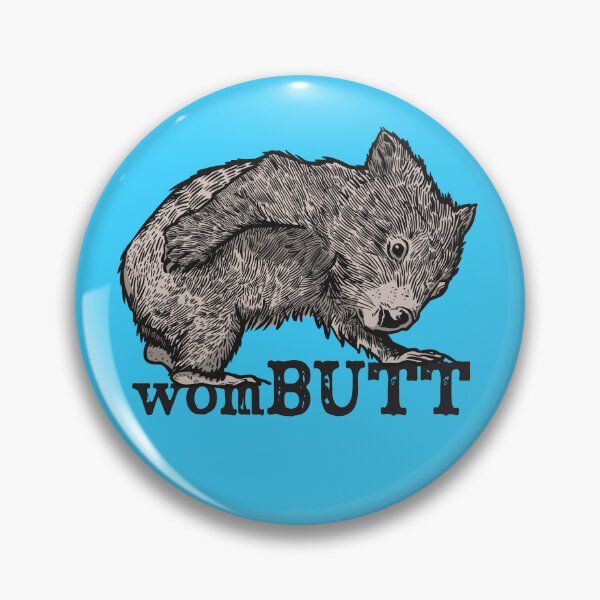 Item preview, Word Pun - Warm Butt Wombat designed and sold by KaylaStudio.