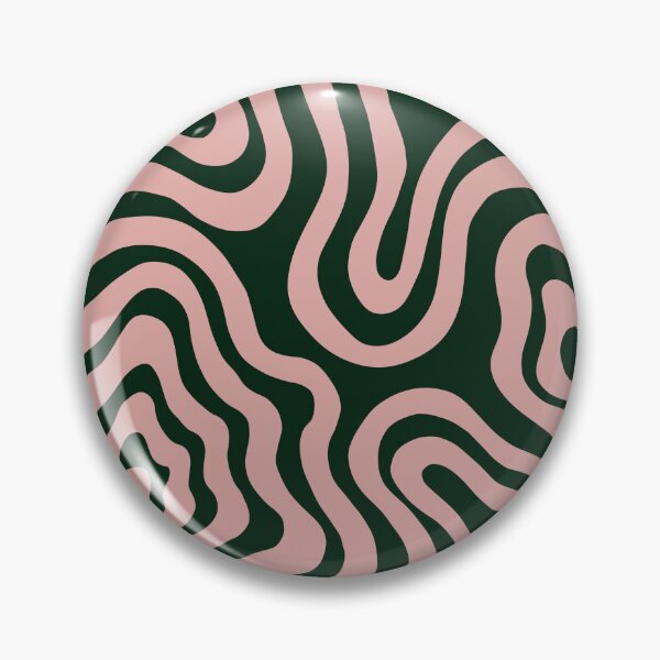 Item preview, Pink and green waves designed and sold by emayaartstudio.