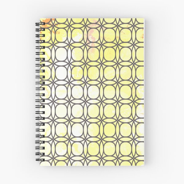 Item preview, Geometric yellow white  marble effect pattern  designed and sold by TipTopTapo.