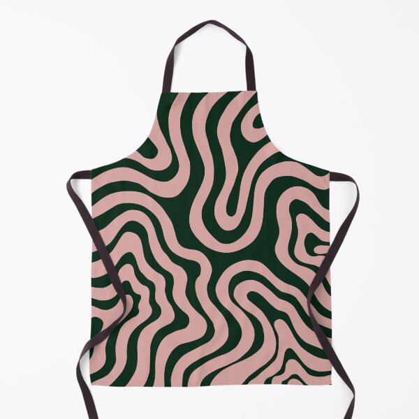 Item preview, Pink and green waves designed and sold by emayaartstudio.