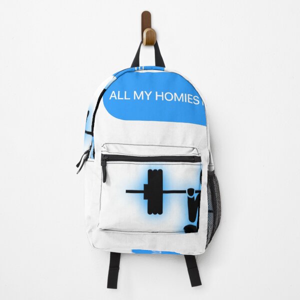 Item preview, All My homies hate legs day Funny workout design designed and sold by TheSMSBoutique.