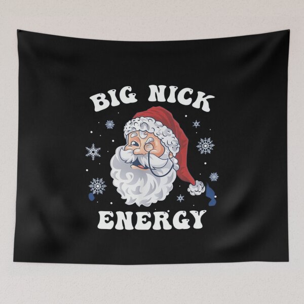 Item preview, big nick energy funny xmas christmas designed and sold by BORHIM-ART.