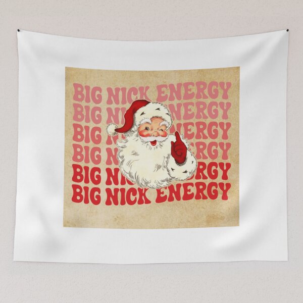 Item preview, big nick energy funny xmas christmas designed and sold by BORHIM-ART.
