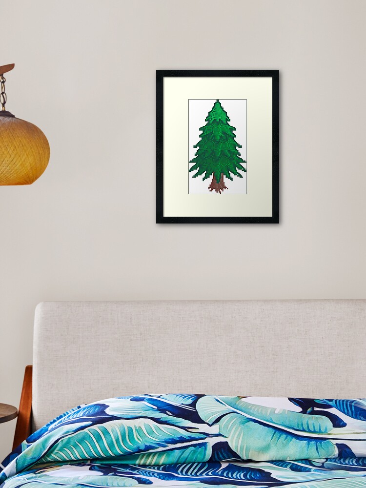 Mini Pine Tree Wall Decal, Pine Tree Wall Decor