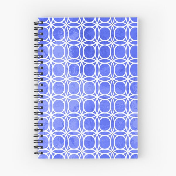 Item preview, Circle Geometric blue marble effect pattern  designed and sold by TipTopTapo.