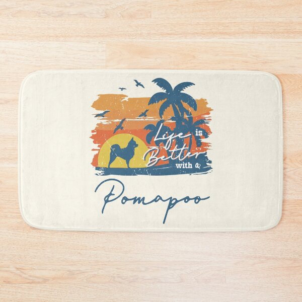 Item preview, Life is Better With Pomapoo Beach Sunset Retro Vintage designed and sold by rafaeltto.