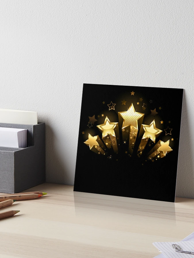 Five Gold Stars Graphic by Blackmoon9 · Creative Fabrica