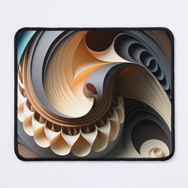 Item preview, Curvaceous abstract pattern designed and sold by Darmon-Designs.