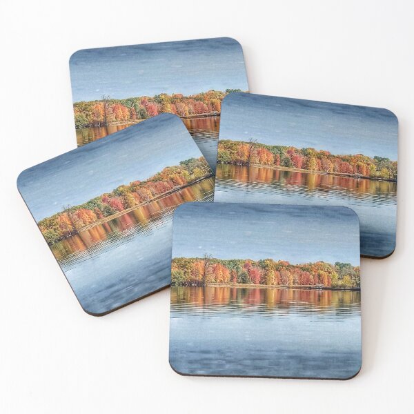 Item preview, Fine Lake fall colors, Johnstown Township,  Michigan  designed and sold by Rocco Goff.