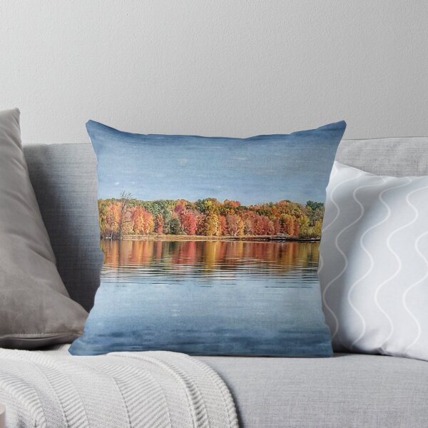 Item preview, Fine Lake fall colors, Johnstown Township,  Michigan  designed and sold by Rocco Goff.