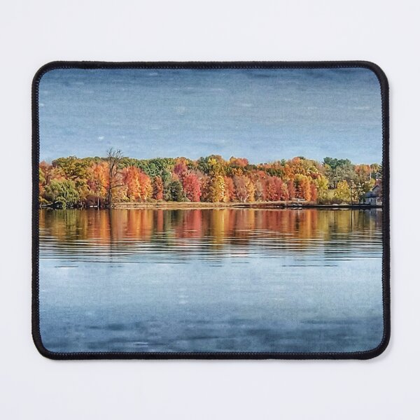 Item preview, Fine Lake fall colors, Johnstown Township,  Michigan  designed and sold by Rocco Goff.