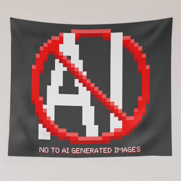 Item preview, 16-Bits NO AI ART designed and sold by Feeank.