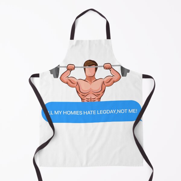 Item preview, All My homies hate legs day Funny workout design designed and sold by TheSMSBoutique.