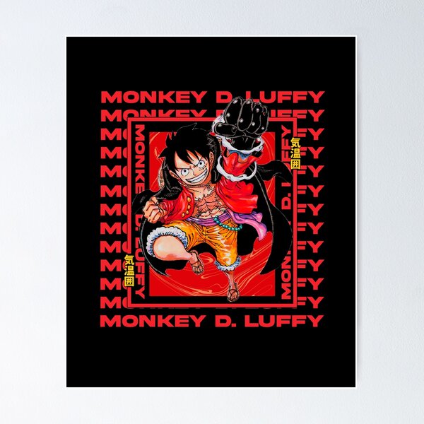 bad ass Luffy Mounted Print for Sale by Mr H