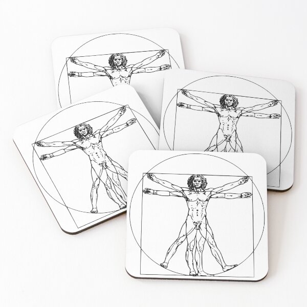Item preview, Vitruvian Man - Leonardo da Vinci designed and sold by GazCoDesign.
