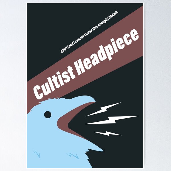 Vista previa del artículo con la obra «Celada de cultista - Slay the Spire Relic», diseñado y vendido por WatchtowerDesign.