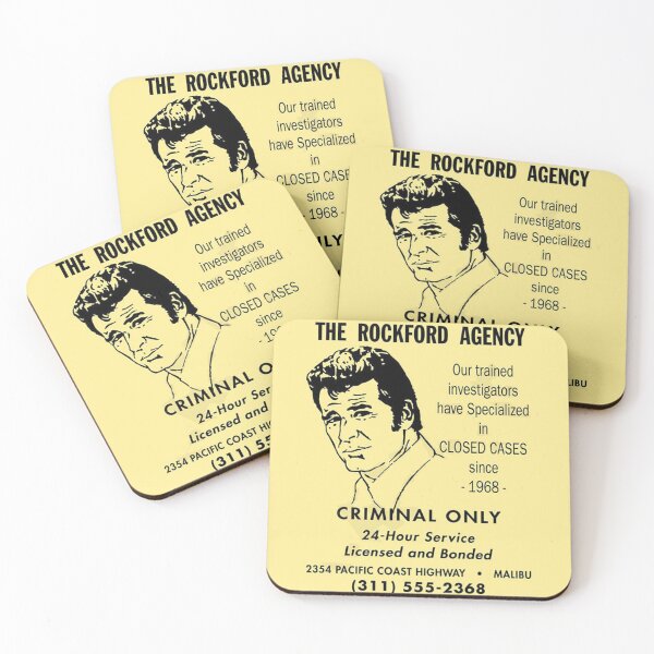 Item preview, Stuart Margolin and Rockford Agency designed and sold by TRENDZSHOP.