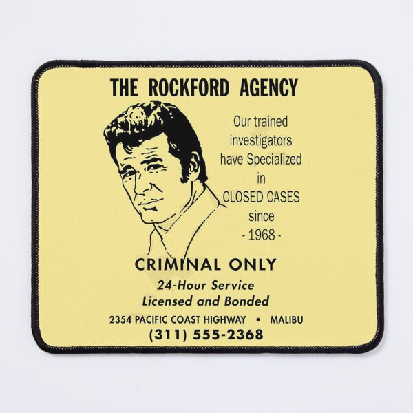 Item preview, Stuart Margolin and Rockford Agency designed and sold by TRENDZSHOP.