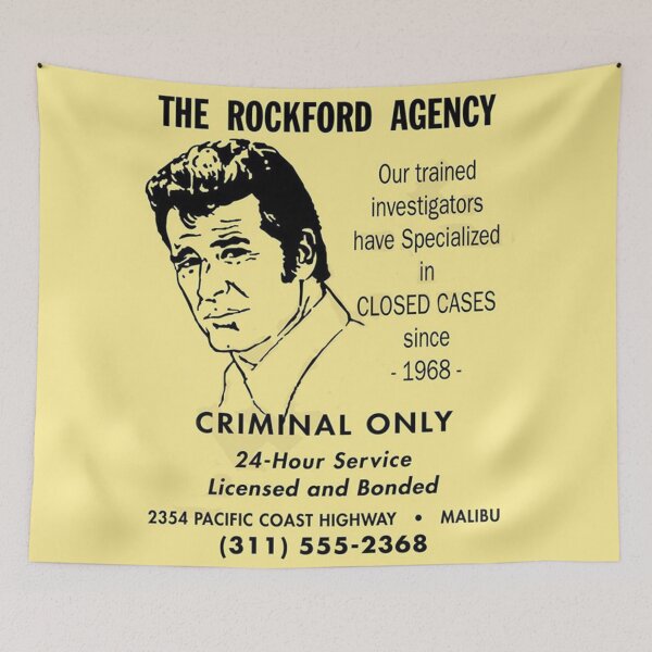 Item preview, Stuart Margolin and Rockford Agency designed and sold by TRENDZSHOP.