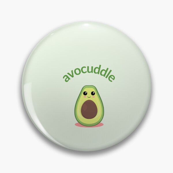 Item preview, avocuddle cute avocado designed and sold by bookdrunk.