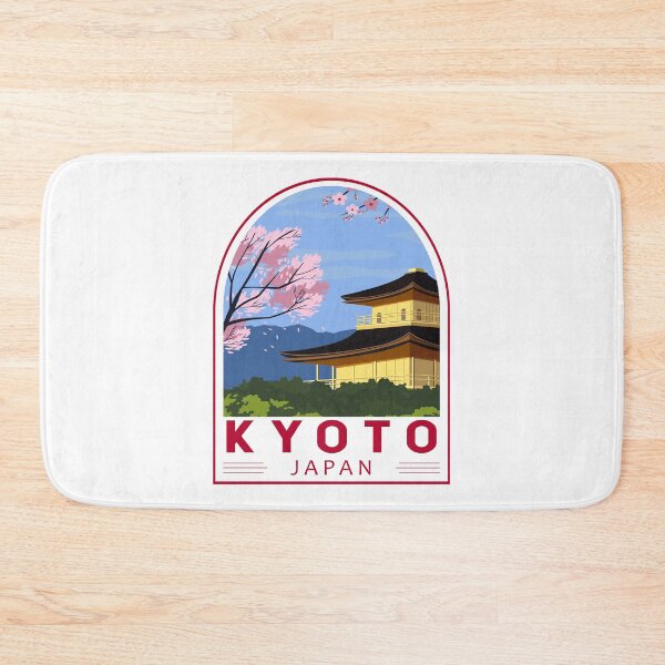 Item preview, Kyoto Japan Travel Retro Emblem designed and sold by KrisSidDesigns.
