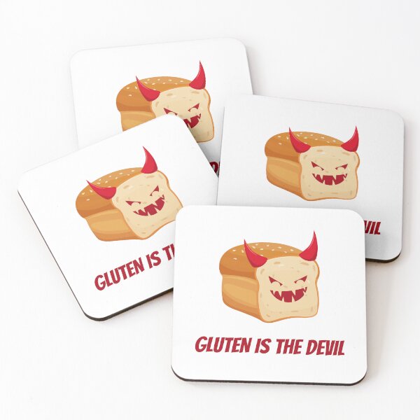 Item preview, Gluten is the Devil designed and sold by GoodMoodFood.