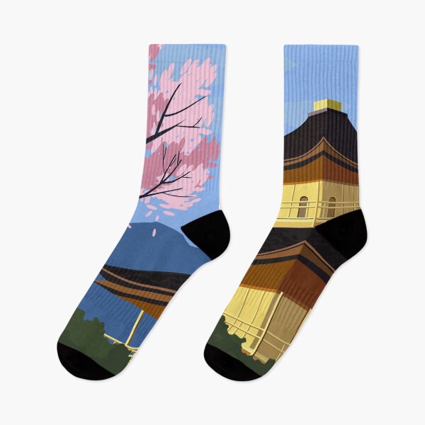 Item preview, Kyoto Japan Travel Vintage Art designed and sold by KrisSidDesigns.