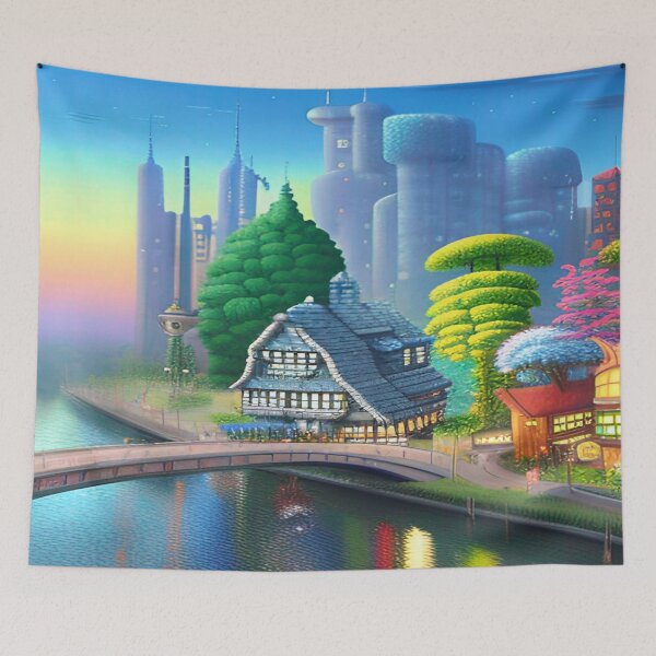 Item preview, Pixel Perfect Skyline designed and sold by Nellisstadia.