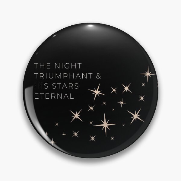 Item preview, Rhys and Feyre "the night triumphant and his stars eternal" acotar  designed and sold by bookdrunk.