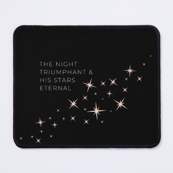 Item preview, Rhys and Feyre "the night triumphant and his stars eternal" acotar  designed and sold by bookdrunk.