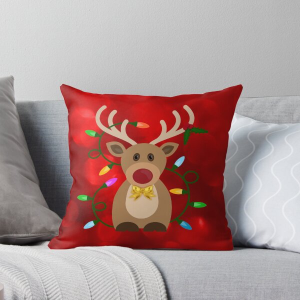 Item preview, Christmas Reindeer in Lights designed and sold by umeimages.
