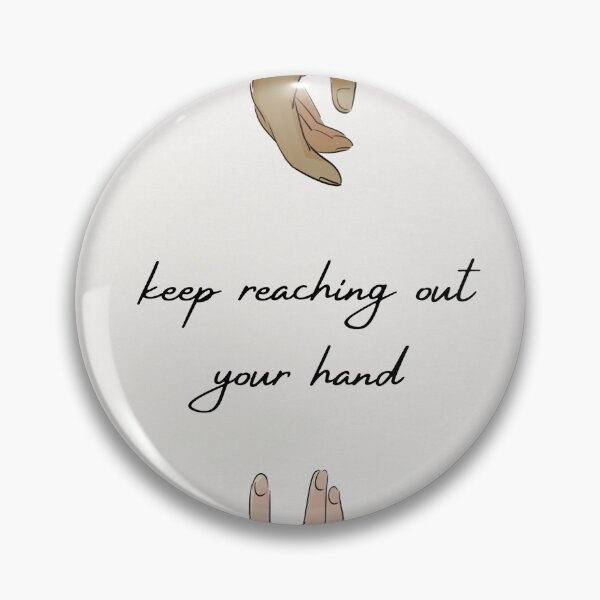 Item preview, cassian and nesta "keep reaching out your hand" acosf  designed and sold by bookdrunk.
