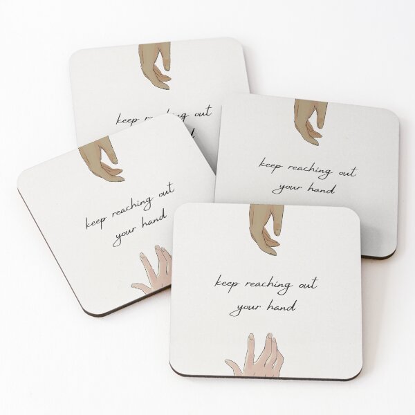Item preview, cassian and nesta "keep reaching out your hand" acosf  designed and sold by bookdrunk.