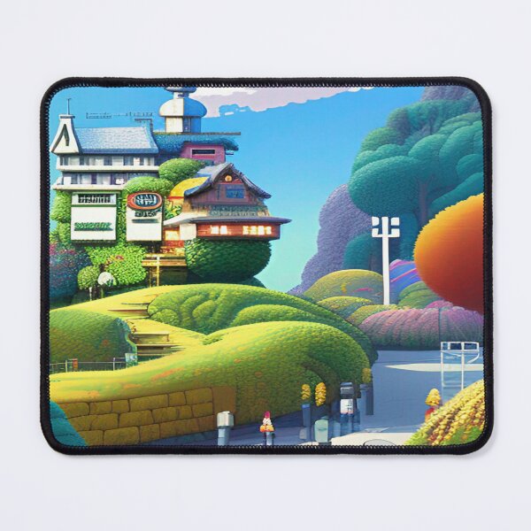 Item preview, Pixilated Urban Oasis designed and sold by Nellisstadia.