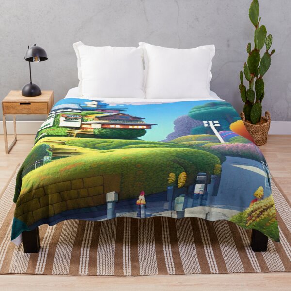 Item preview, Pixilated Urban Oasis designed and sold by Nellisstadia.