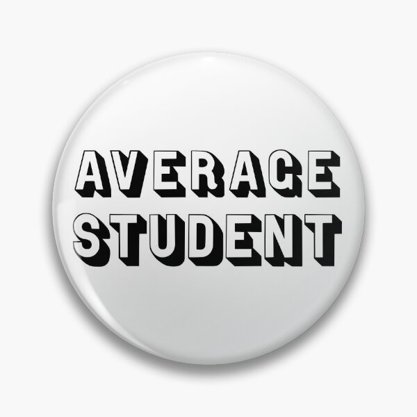 Item preview, Average Student designed and sold by CreativelyLoki.