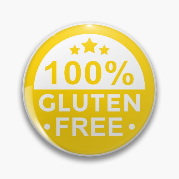 Artikelvorschau, 100 % glutenfrei Zöliakie Zöliakie-Abzeichen entworfen und verkauft von GoodMoodFood.